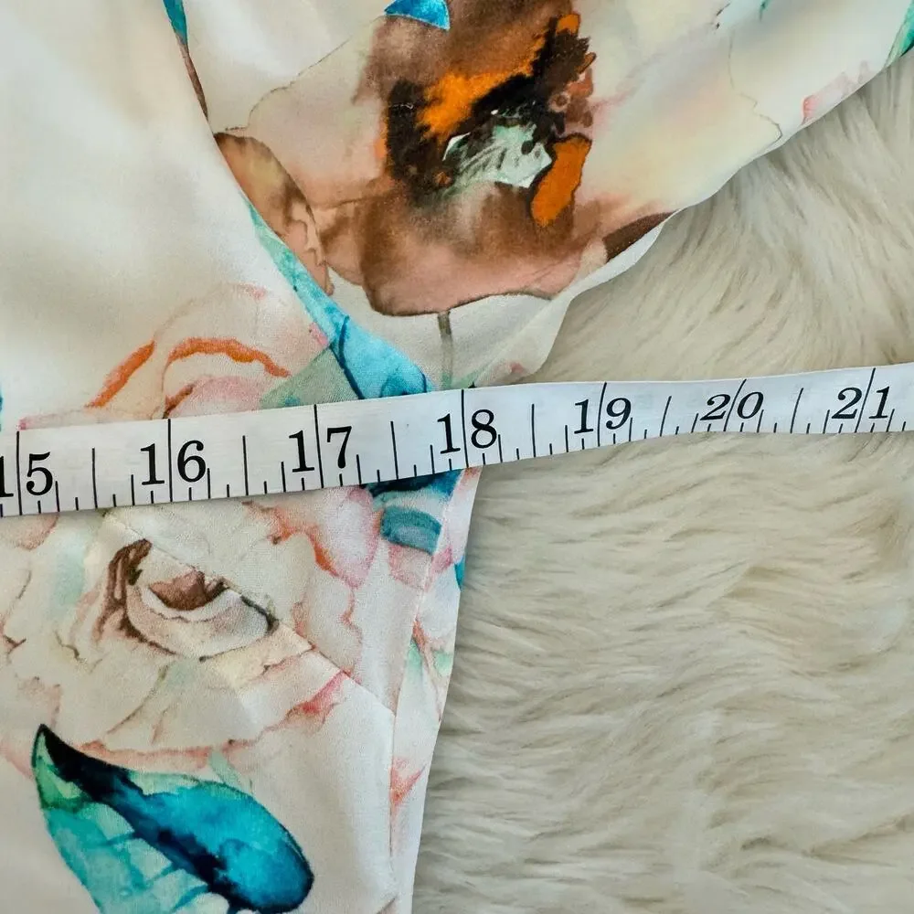 Stone Cold Fox Ivory Cosmo Romee Silk Cutout Dress 4 Boho - Picture 11 of 14